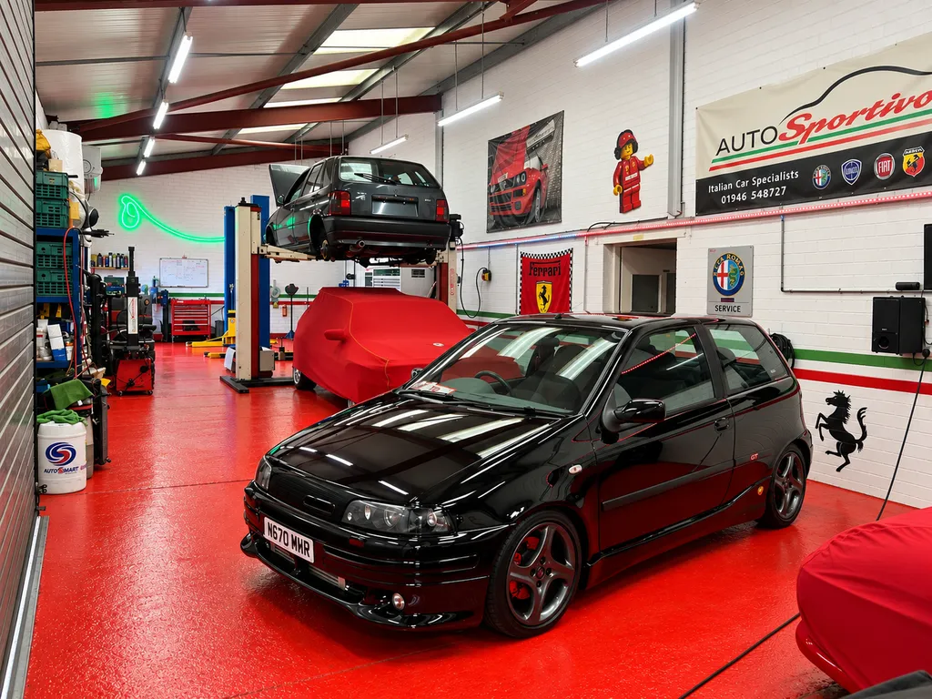 Inside the Auto Sportivo workshop